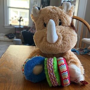 Cuddle Barn Rhino Plush Toy